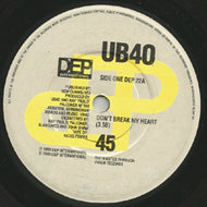 UB40 / DON'T BREAK MY HEART