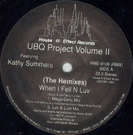 UBQ PROJECT VOLUME II FEAT. KATHY SUMMERS / WHEN I FELL N LUV