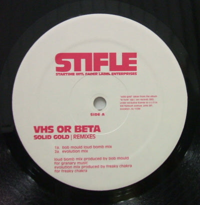 VHS OR BETA / SOLID GOLD REMIXES