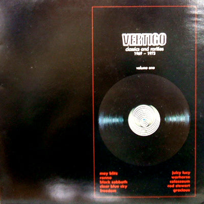 V.A (BLACK SABBATH、RONNO etc.) / VERTIGO : CLASSICS AND RARITIES