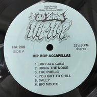V.A. - O / OLD SCHOOL HIP-HOP ACCAPELLAS