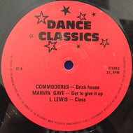 V.A. (COMMODORES, MARVIN GAYE) / BRICK HOUSE / GOT TO GIVE IT UP