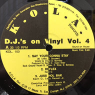 V.A. (DARRYL D'BONNEAU, LARRY P. RAUSON) / D.J.'S ON VINYL VOL.4