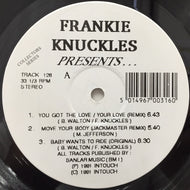 V.A. (FRANKIE KNUCKLES, MARSHALL JEFFERSON) / FRANKIE KNUCKLES PRESENTS...