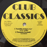 V.A. (CATHY DENNIS, BLACKBOX) / TOUCH ME (ALL NIGHT LONG) / EVERYBODY EVERYBODY