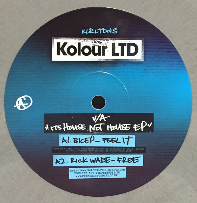 V.A. (Bicep, Rick Wade) / IT’S HOUSE NOT HOUSE EP