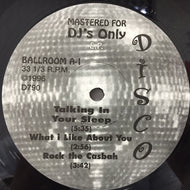 V.A. (ROMANTICS, CLASH, ZETA, DEN HARROW) / TALKING IN YOUR SLEEP / WHAT I LIKE ABOUT YOU