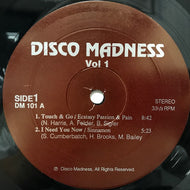 V.A. (ECSTASY PASSION & PAIN, TAVARES) / DISCO MADNESS VOL.1