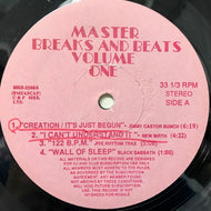 V.A. (JIMMY CASTOR BUNCH, HARLEM UNDERGROUND BAND) / MASTER BREAKS AND BEATS VOLUME ONE