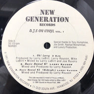 V.A. (3 DJS, LARRY RAUSON, WET DREAM) / D.J.S ON VINYL VOL.1