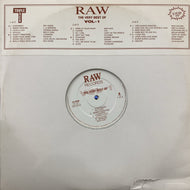 V.A. (ROY AYERS, VERNON BURCH, GENE HARRIS) / THE VERY BEST OF RAW RECORDS VOL.1