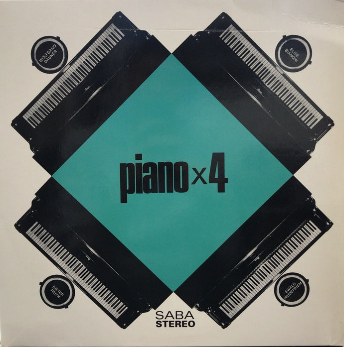 V.A. (Wolfgang Dauner Quartett, Elsie Bianchi Trio) / Piano X 4