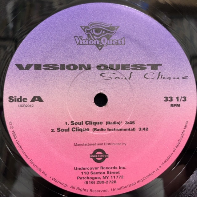 Vision Quest – Soul Clique hiphop - 洋楽