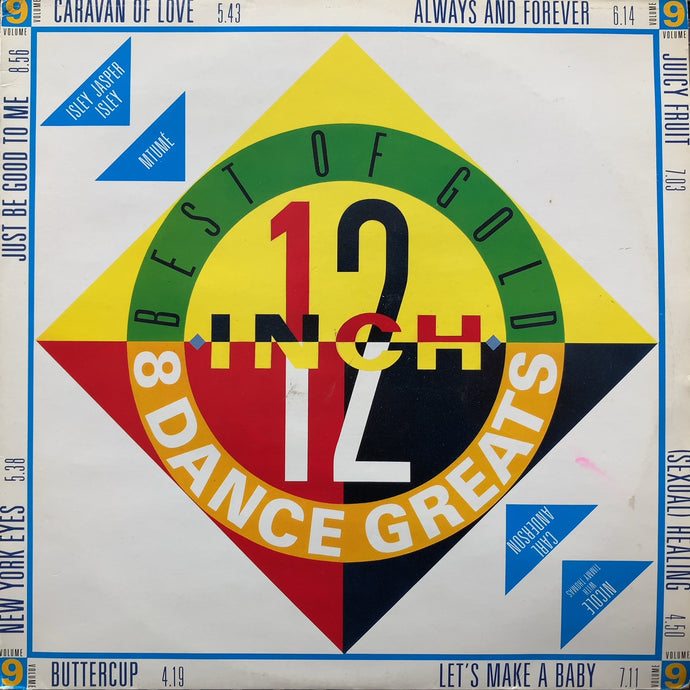 V.A. (ISLEY JASPER ISLEY, MTUME, MARVIN GAYE) / Best Of 12 Inch Gold - 8 Dance Greats (Volume 9) 