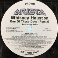 WHITNEY HOUSTON / ONE OF THOSE DAYS REMIX