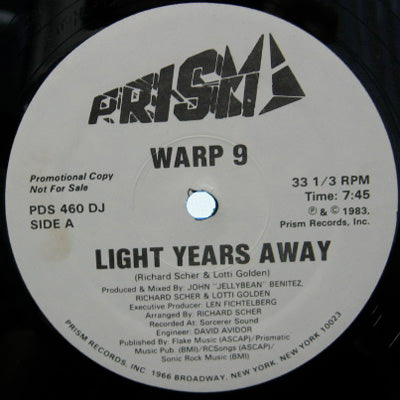 WARP 9 / LIGHT YEARS AWAY