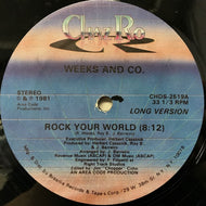 WEEKS & CO. / ROCK YOUR WORLD