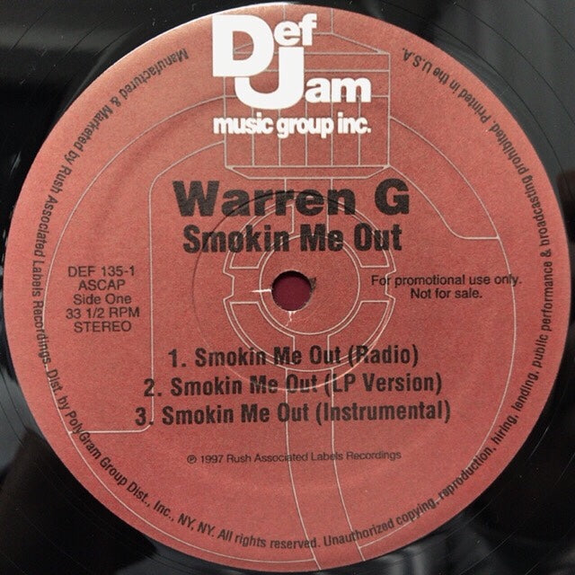 WARREN G / SMOKIN ME OUT