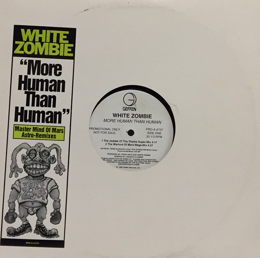 WHITE ZOMBIE / MORE HUMAN THAN HUMAN – TICRO MARKET