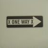X ONE WAY X / SAME