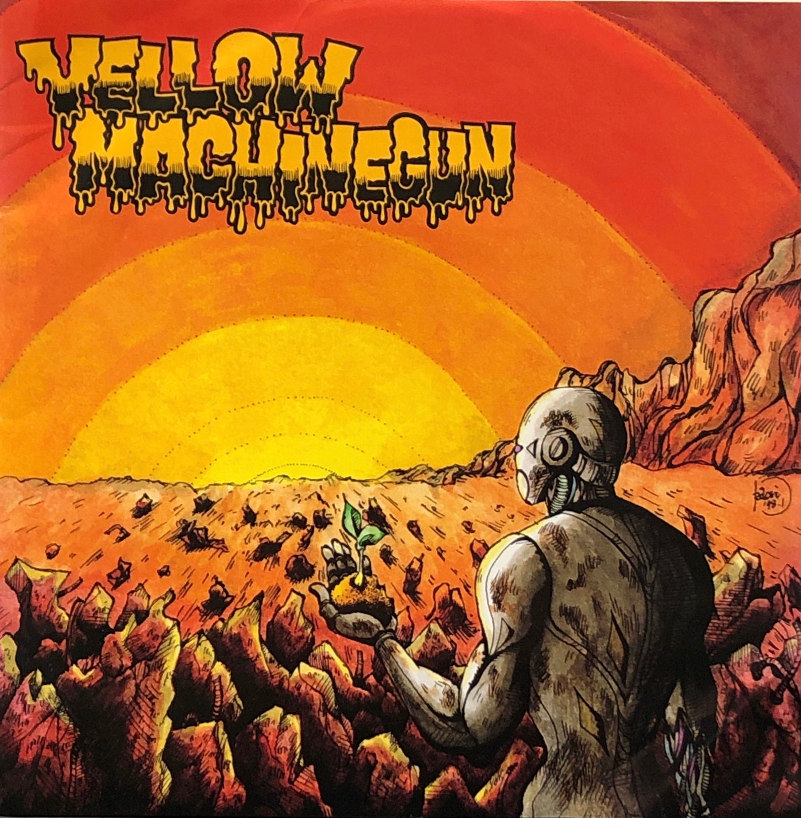 YELLOW MACHINEGUN / Again (7inch) – TICRO MARKET