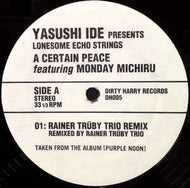 YASUSHI IDE / A CERTAIN PEACE RAINER TRUBY TRIO MIX