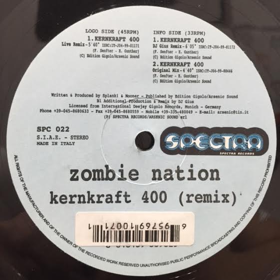 ZOMBIE NATION / KERNKRAFT 400 (REMIX) – TICRO MARKET