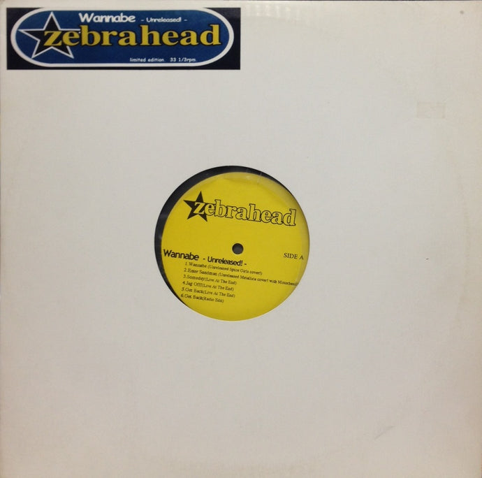 Zebrahead『Wannabe』 『Yellow plus』ゼブラヘッド ZEBRAHEAD / Wannabe - Unreleased! - – TICRO MARKET