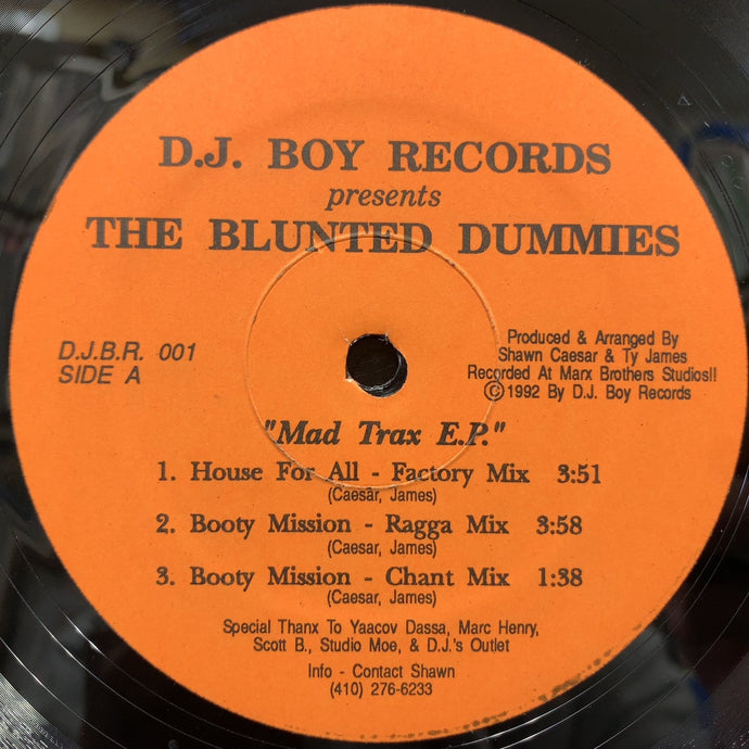 The Blunted Dummies - Mad Trax E.P.