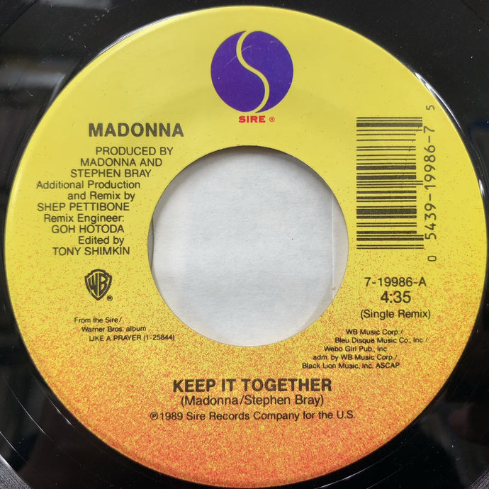 MADONNA / Keep It Together (7-19986) – TICRO MARKET