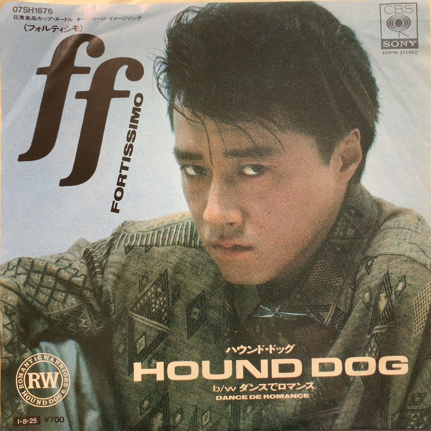 HOUND DOG ハウンド・ドッグ / ff (フォルテシモ) 07SH 1676, 7inch