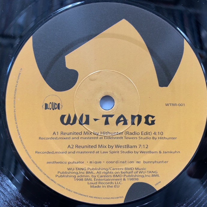 WU-TANG CLAN / Reunited (The Remixes) Reissue, 12inch