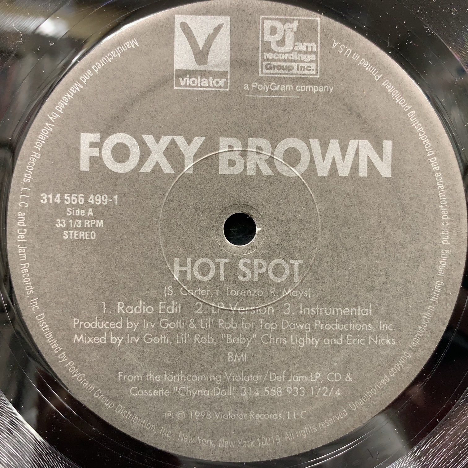 Foxy – Get Off. LP盤