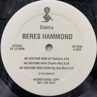 BERES HAMMOND / No Disturb Sign (ED 5690, 12inch)Promo