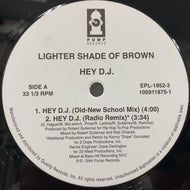 LIGHTER SHADE OF BROWN / Hey D.J. (EPL-1952-3,12inch) Reissue