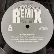 SIMPLE PLEASURE / Where Do We Go From Here (Special Remix) SPR015, 12inch