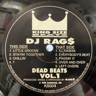 DJ RAG$ / Dead Beats Vol. 1 (KS004, 12inch)