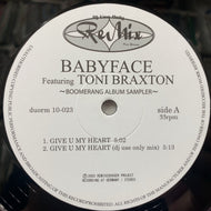 BABYFACE / Give U My Heart (duorm 10-023, 12inch)