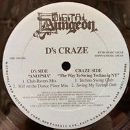 D'S CRAZE / Anopsia (MRC DIG 504, 12inch)