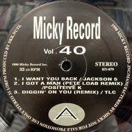 V.A. (JACKSON 5, TLC) / MICKY RECORDS 40 (HY-079, 12inch)
