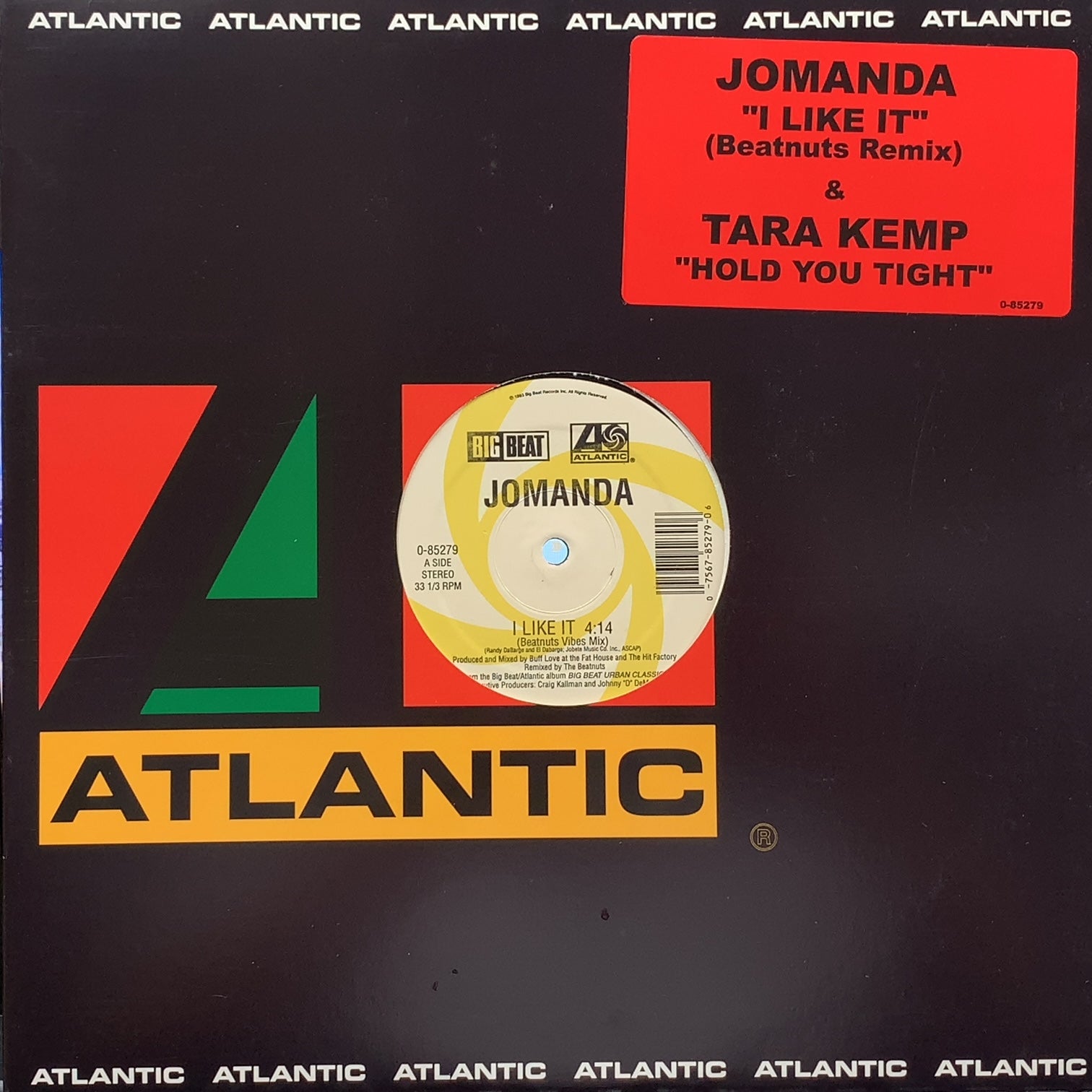 JOMANDA ／TARA KEMP / I Like It ／ Hold You Tight (0-85279