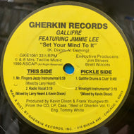 GALLIFRE FEATURING JIMMIE LEE / Set Your Mind To It (GKE1061, 12inch)