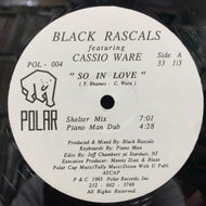 BLACK RASCALS / So In Love (POL - 004, 12inch)