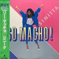 SINITTA / So Macho (ALI-12027, 12inch)帯付