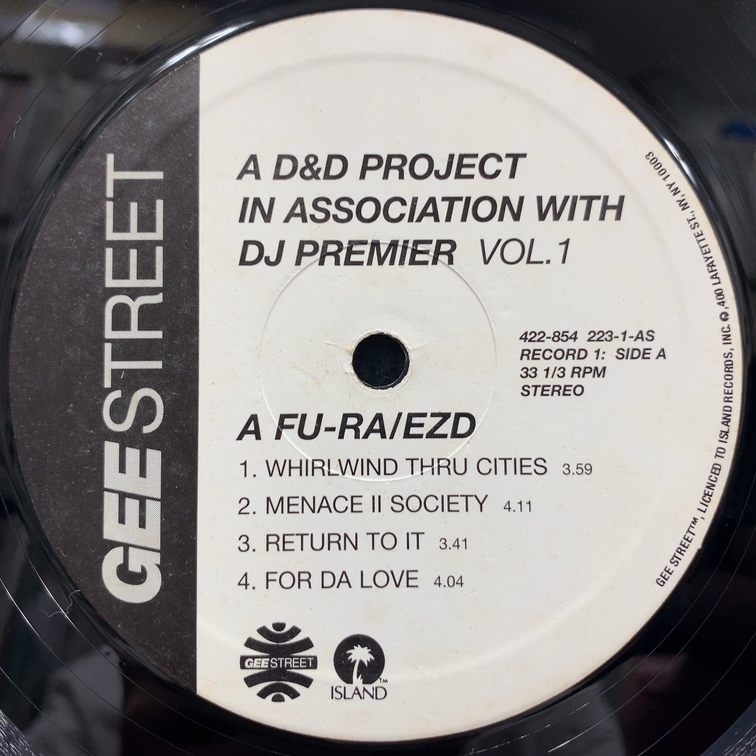 A Fu-Ra／EZD / A D&D Project In Association With DJ Premier Vol. 1