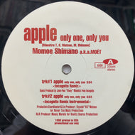 MOMOE SHIMANO (嶋野百恵) / Apple (Only One, Only You) PCAP - 1, 12inch Promo