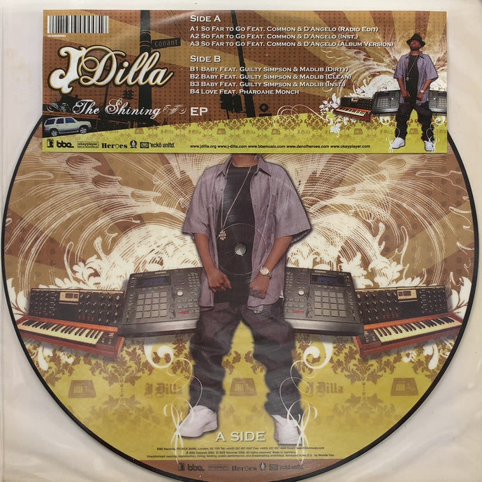 J DILLA / The Shining EP (BBE 12037, 12inch) – TICRO MARKET