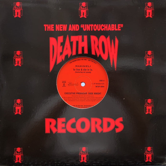 MAKAVELI ／ To Live And Die In L.A. ／ Hail Mary (INT8P-6094, 12inch) Promo