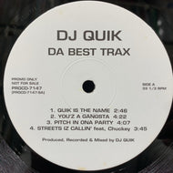 DJ QUIK / Da Best Trax (Reissue, 12inch)