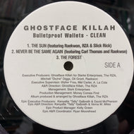GHOSTFACE KILLAH / Bulletproof Wallets (Promo, Clean) (EPIC, GFK-002, 2LP)